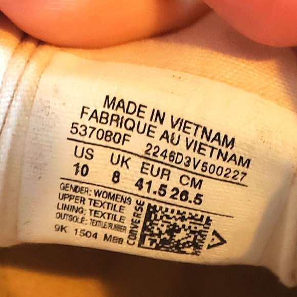 Converse Women's Chuck Taylor All Star Shoreline Slip On 10 - Picture 4 of 5